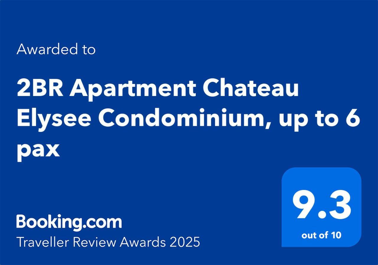 Cozy 2Br Staycation With Balcony Chateau Elysee For 4-6 Pax Paranaque City Buitenkant foto